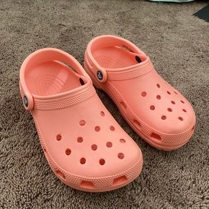 Pink Crocs